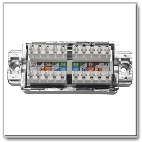 cat5e shielded 110 punch down junction box|Cat5e/6 Shielded Surface.